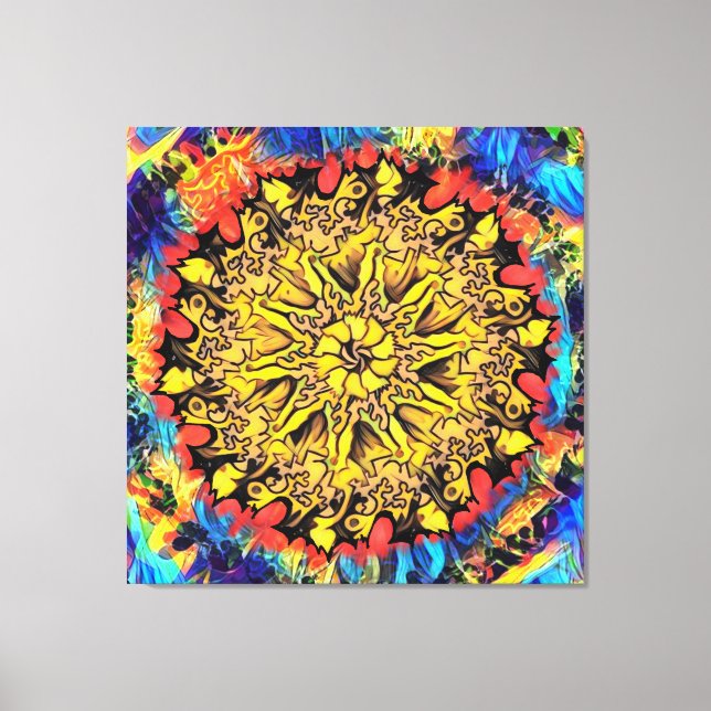 Papier à toile étirée de la thérapie de couleur (Recto)