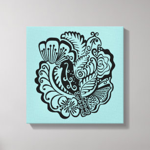 Papier à toile étirée pour les oiseaux de jardin