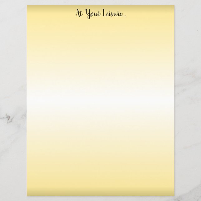 Papier À votre loisir - (Devant)