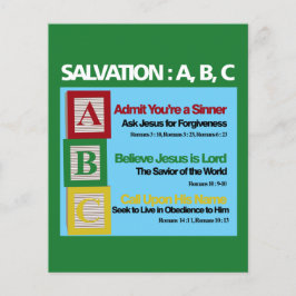 Papier ABC du salut