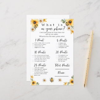 Papier Abee ce qui est sur votre baby shower de téléphone