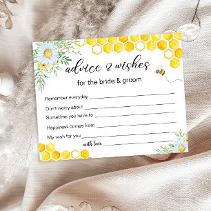 Papier Abeille à miel Conseils & Vœux Enterrement de Vie