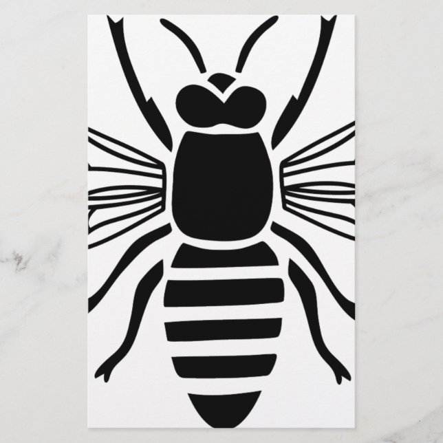Papier abene wasp bumble wespe hummel (Devant)