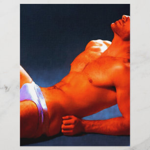 Papier Abs Burning - peinture originale