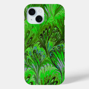 PAPIER, ABSTRAKTER PATTER FÜR GRÜNE PEACOCK Case-Mate iPhone HÜLLE