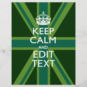 Papier Accent Vert Gardez Le Calme Et Votre Texte Union J