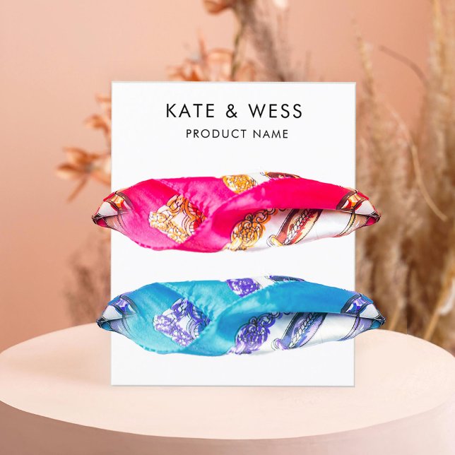 Papier Accessoires pour cheveux Display Packaging Card (Créateur téléchargé)