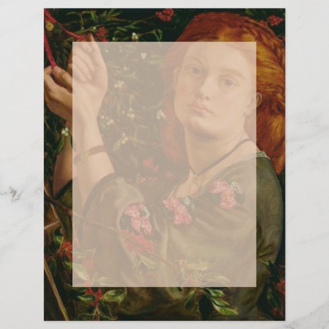 Papier Accrocher le MIstletoe (Devant)