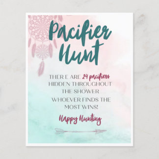 Papier Activité de chasse au Pacifique de Boho