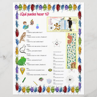 Papier Activités bilingues pour les enfants