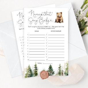 Papier Adventure attend Nom cette chanson jeu de baby sho