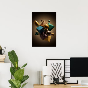 Papier affiche de valeur de symétrie dynamique (Ma