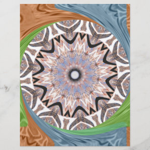 Papier Africa Asia traditional edgy pattern