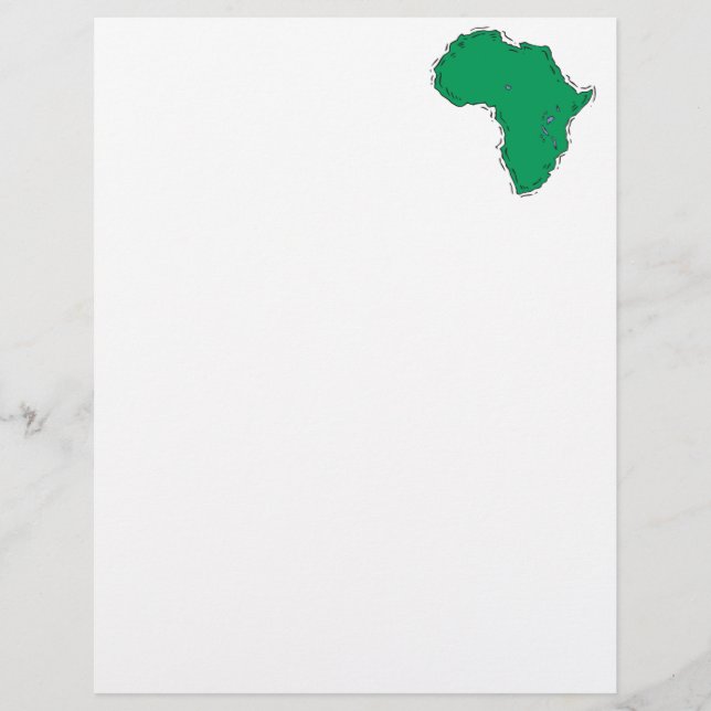 Papier Afrique (Devant)