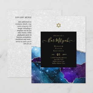 Papier AGATE Gold BAR MITZVAH