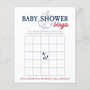 Papier Ahoy C'est un garçon Baby shower nautique Jeu de B