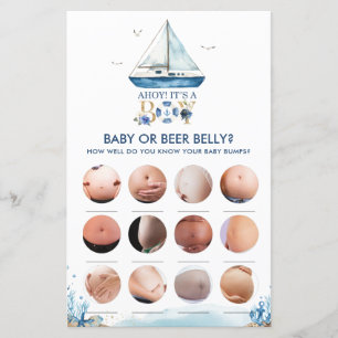 Papier Ahoy Nautique C'est un garçon Ce qui est dans votr