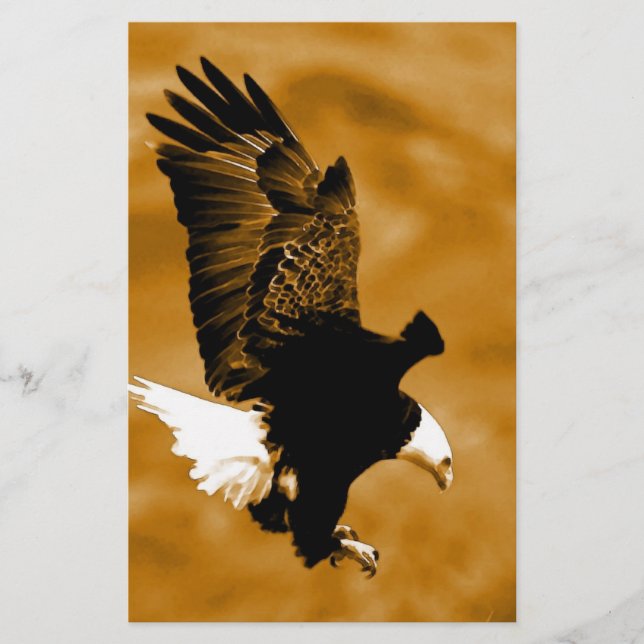 Papier Aigle d'Amérique (Devant)