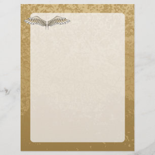 Papier Ailes beige