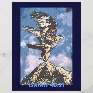 Papier Ailes des aigles - Ésaïe 40:31