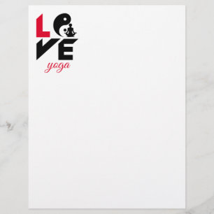 Papier Aimer le yoga