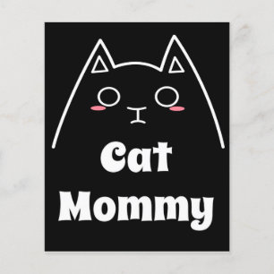 Papier Aimez ma maman au chat   Cadeau mignon   Amoureux 