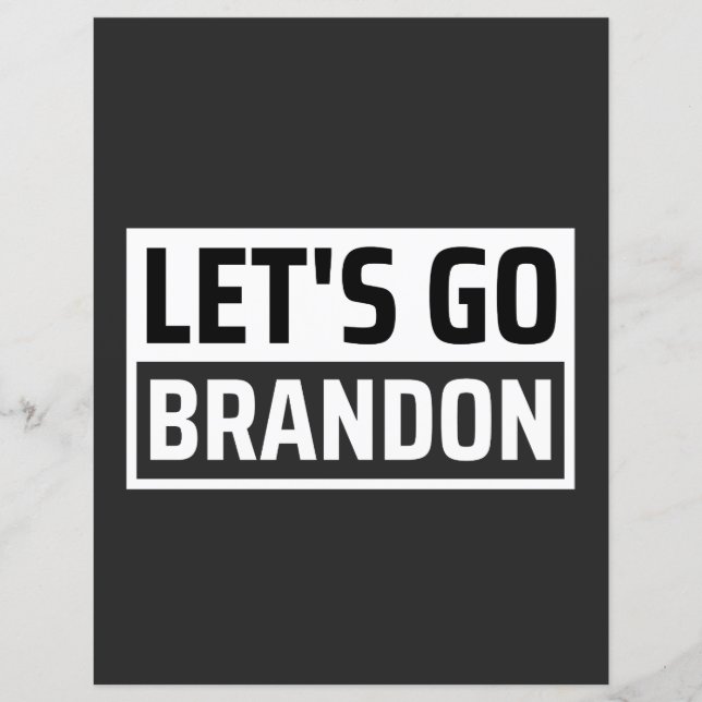 Papier allons à brandon (Devant)