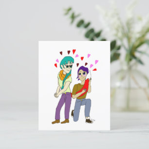 Papier amour de queue