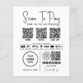 Papier Analyser Pour Payer Entreprise Qr Code Paiement Mo