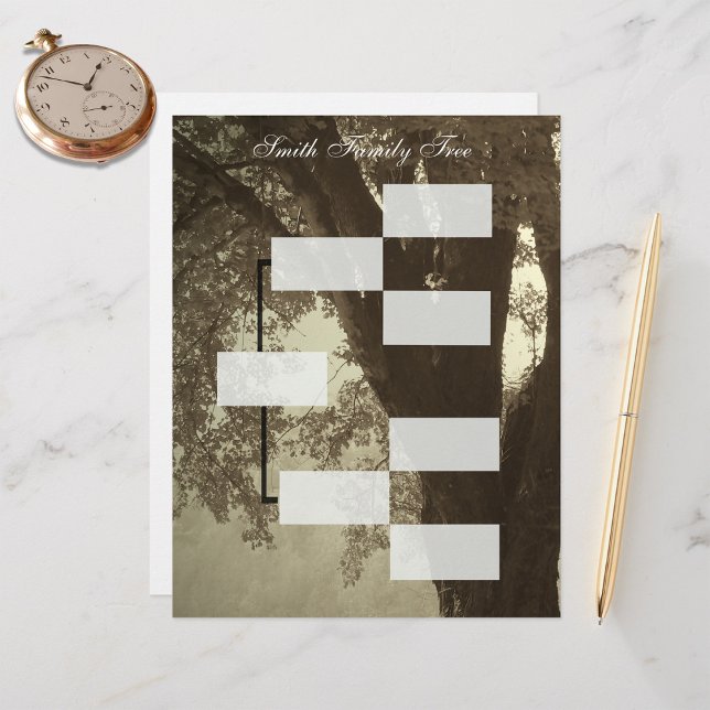 Papier Ancêtre généalogique (Créateur téléchargé)