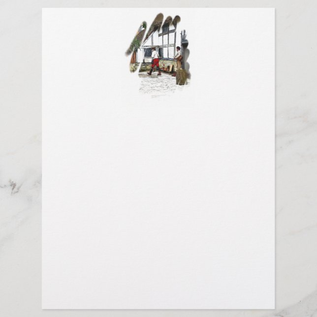 PAPIER ANCIENNE ANGLETERRE (Devant)