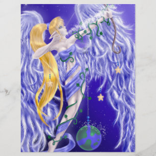 Papier Ange de la Terre tombée