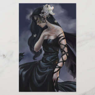 Papier ange gothique