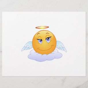 Papier Angel smiley