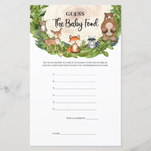 Papier Animaux de la forêt tranche de bois Devinez la nou