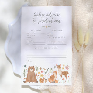 Papier Animaux forestiers Ours Bébé Prédiction & Conseils