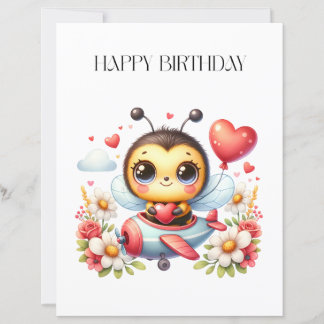 Papier Anniversaire de Pilote Abeille