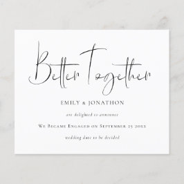 Papier Annonce de collaboration Budget Better Together