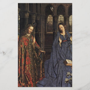 Papier Annonciation de Jan van Eyck