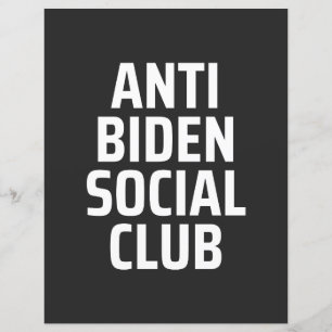 Papier Anti Biden Social Club