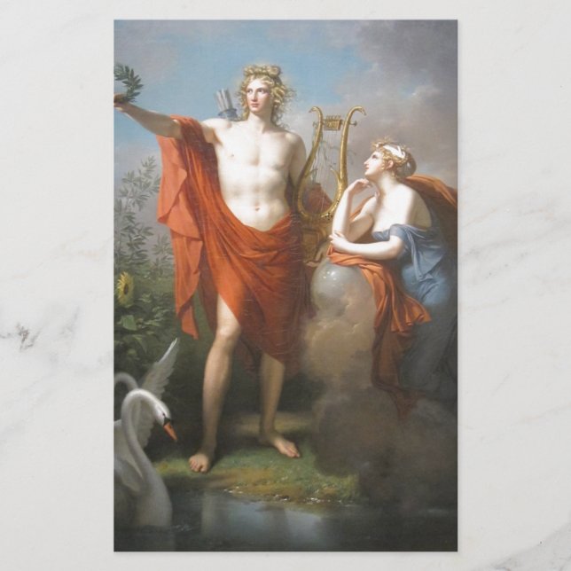 Papier apollo & muses (Devant)