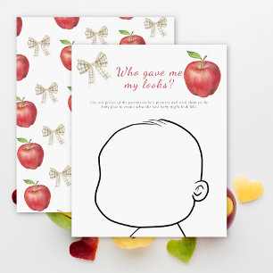Papier Apple - Qui m'a donné mon apparence bébé jeu