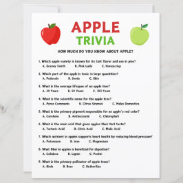 Papier Apple Trivia Game