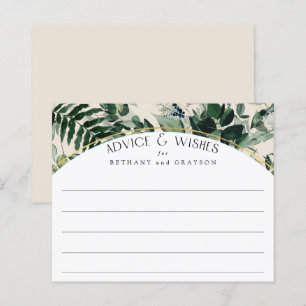 Papier Aquarelle beige Vert feuillage Conseil mariage