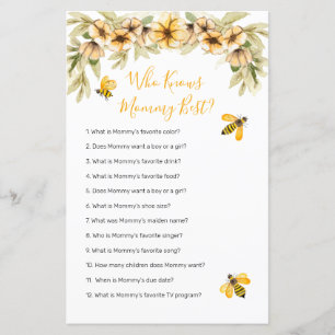 Papier Aquarelle Botanique D'Abeille Qui Connaît Mommy Me