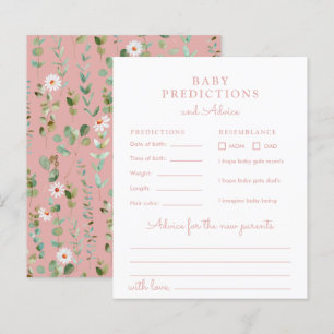 Papier Aquarelle Eucalyptus Baby Prédictions et conseils