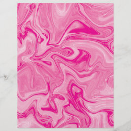 Papier aquarelle marbre rose 21,59 cm x 27,94 cm