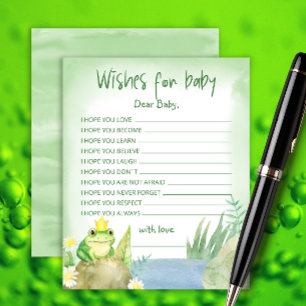 Papier Aquarelle Princess Frog Wives for Baby