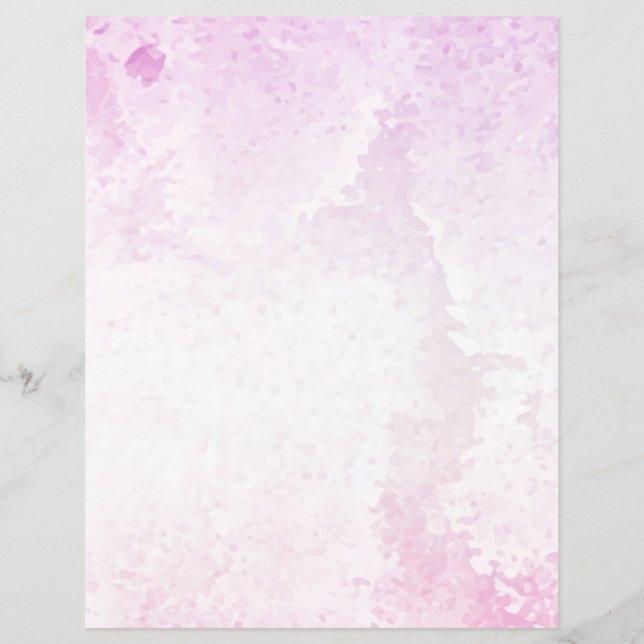 Papier Aquarelle rose dégradé gris pastel doux (Devant)