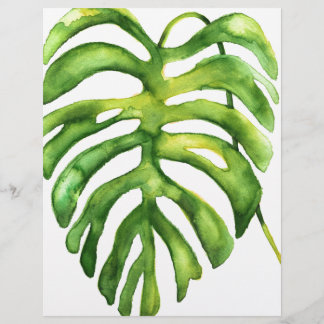 Papier AquarellePalmeVert1